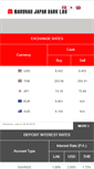 Mobile Screenshot of maruhanjapanbanklao.com